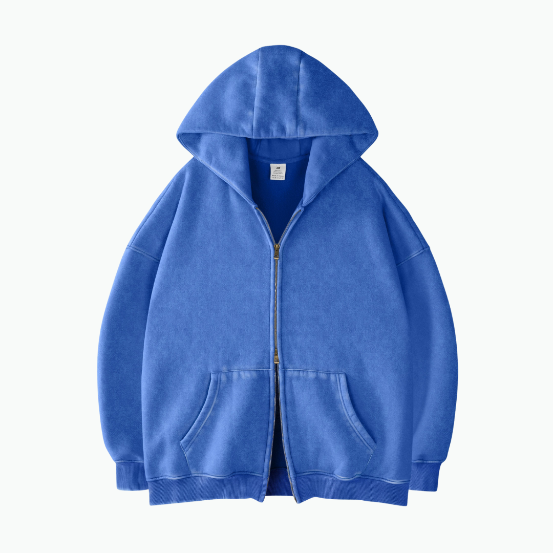 COLESICE ZIP WASH HOODIE - COLESICE STORE