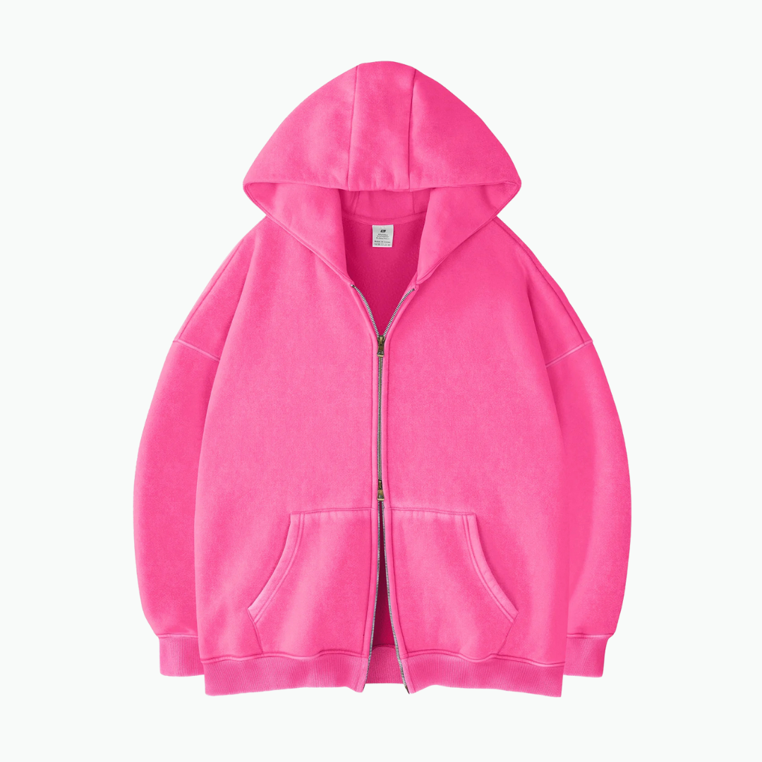 NEW - COLESICE ZIP WASH HOODIE