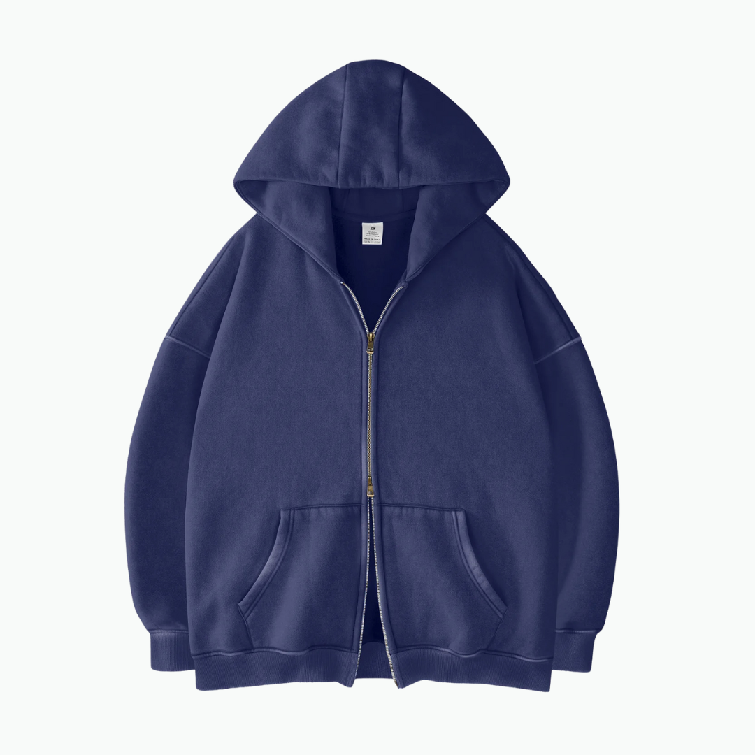 NEW - COLESICE ZIP WASH HOODIE