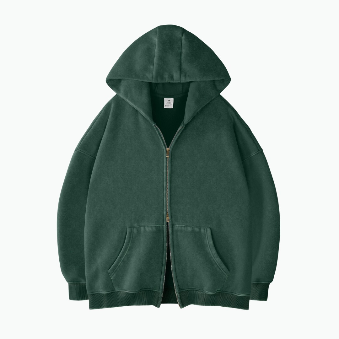 COLESICE ZIP WASH HOODIE - COLESICE STORE