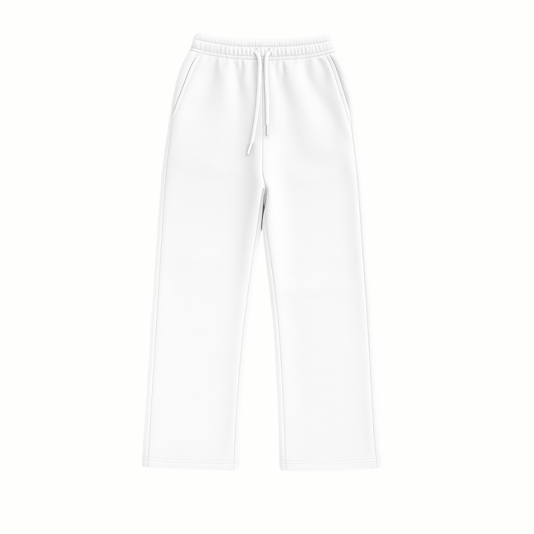 COLESICE SWEATPANTS WHITE - COLESICE STORE