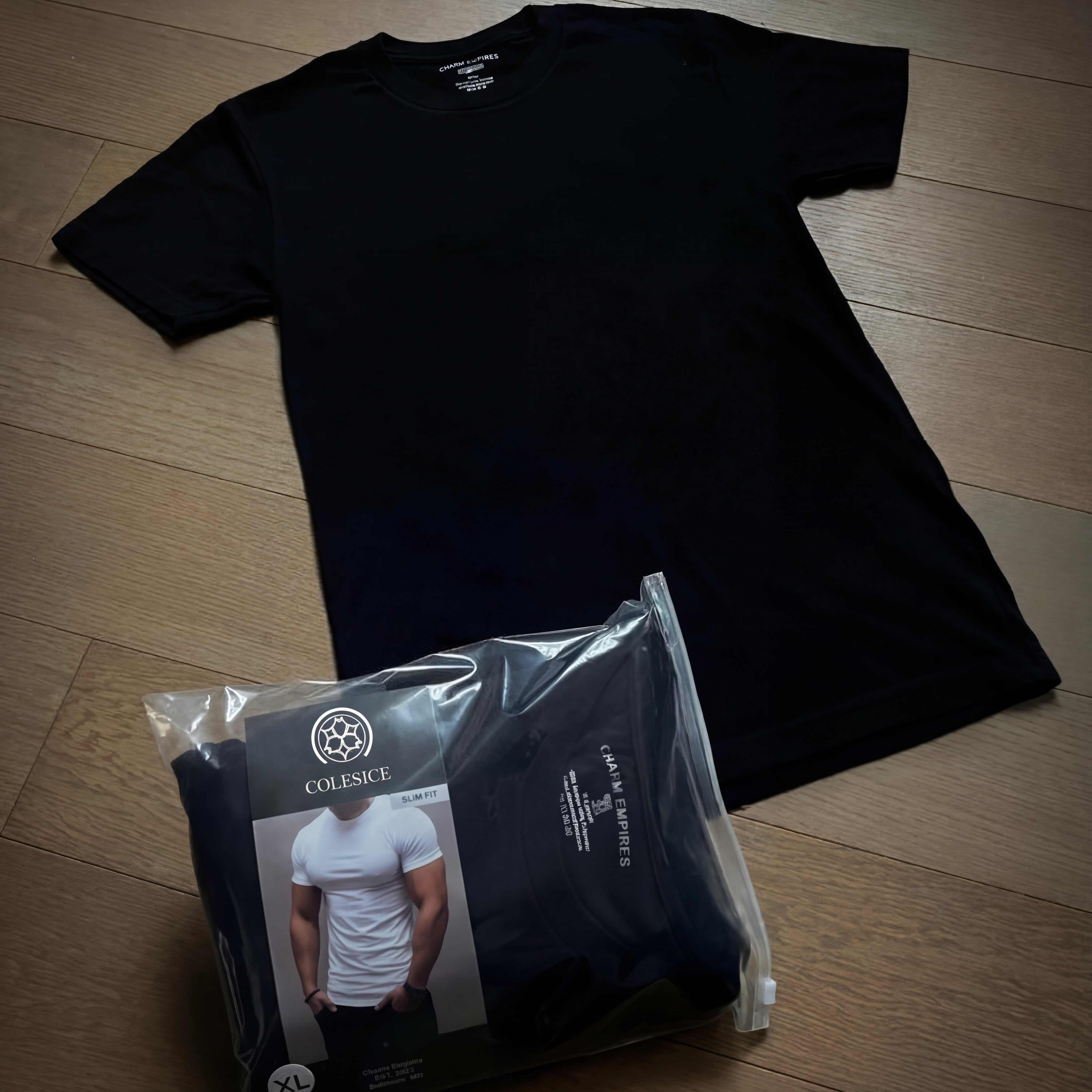 COLESICE SLIM FIT T-SHIRT 3-PACK