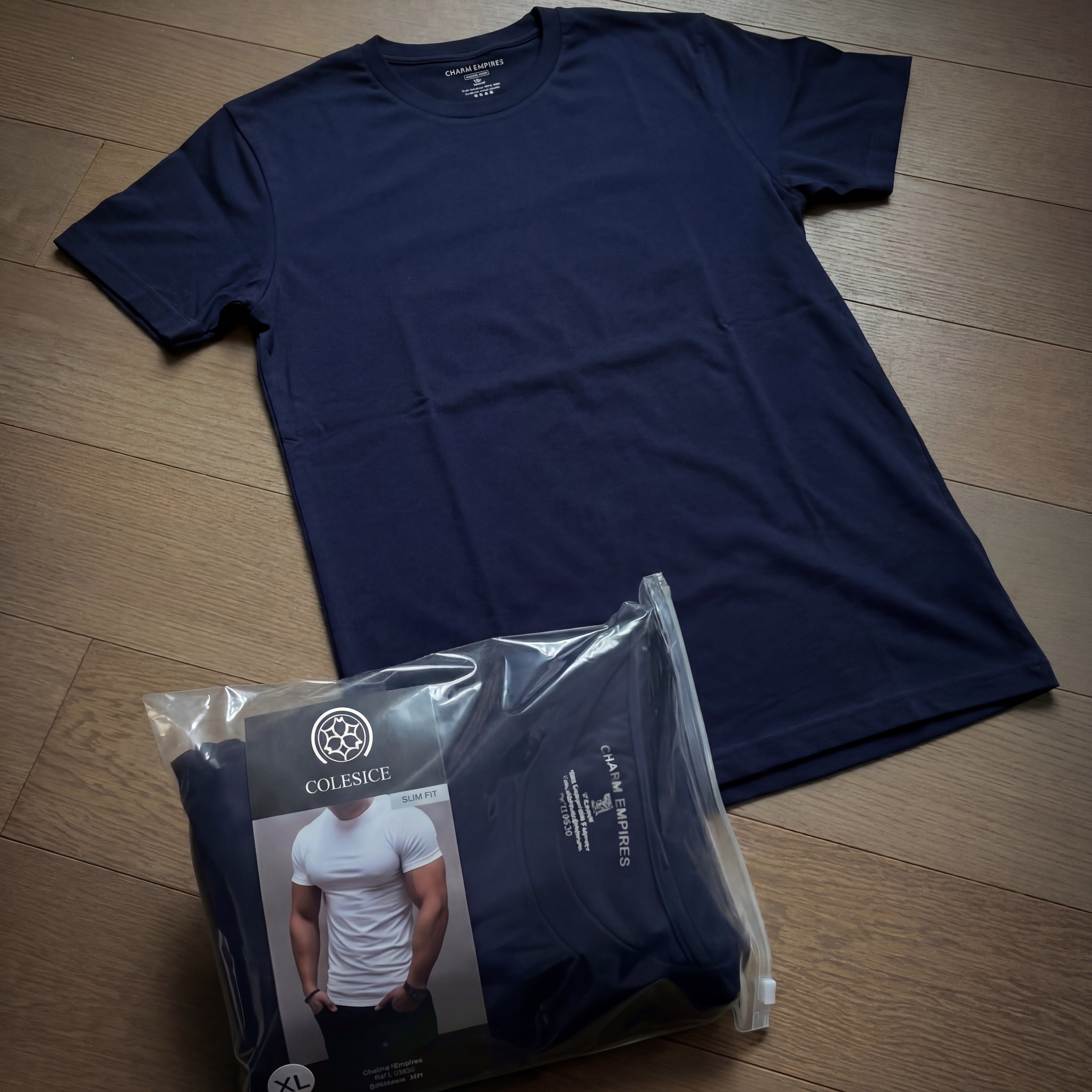 COLESICE SLIM FIT T-SHIRT 3-PACK