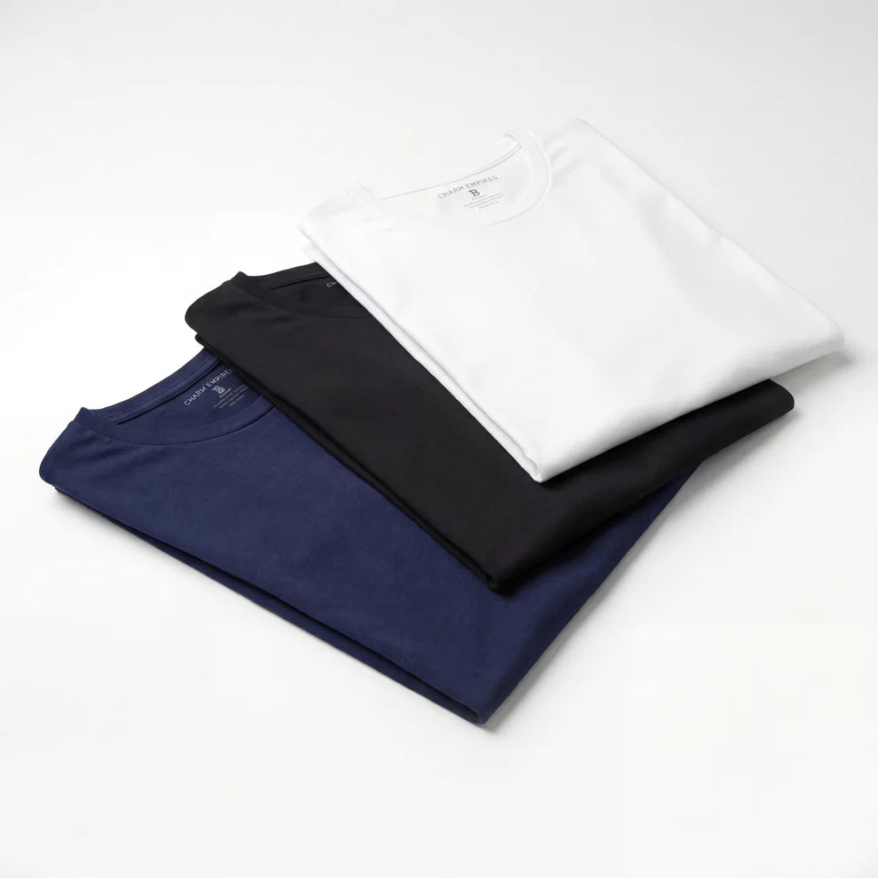 COLESICE SLIM FIT T-SHIRT 3-PACK