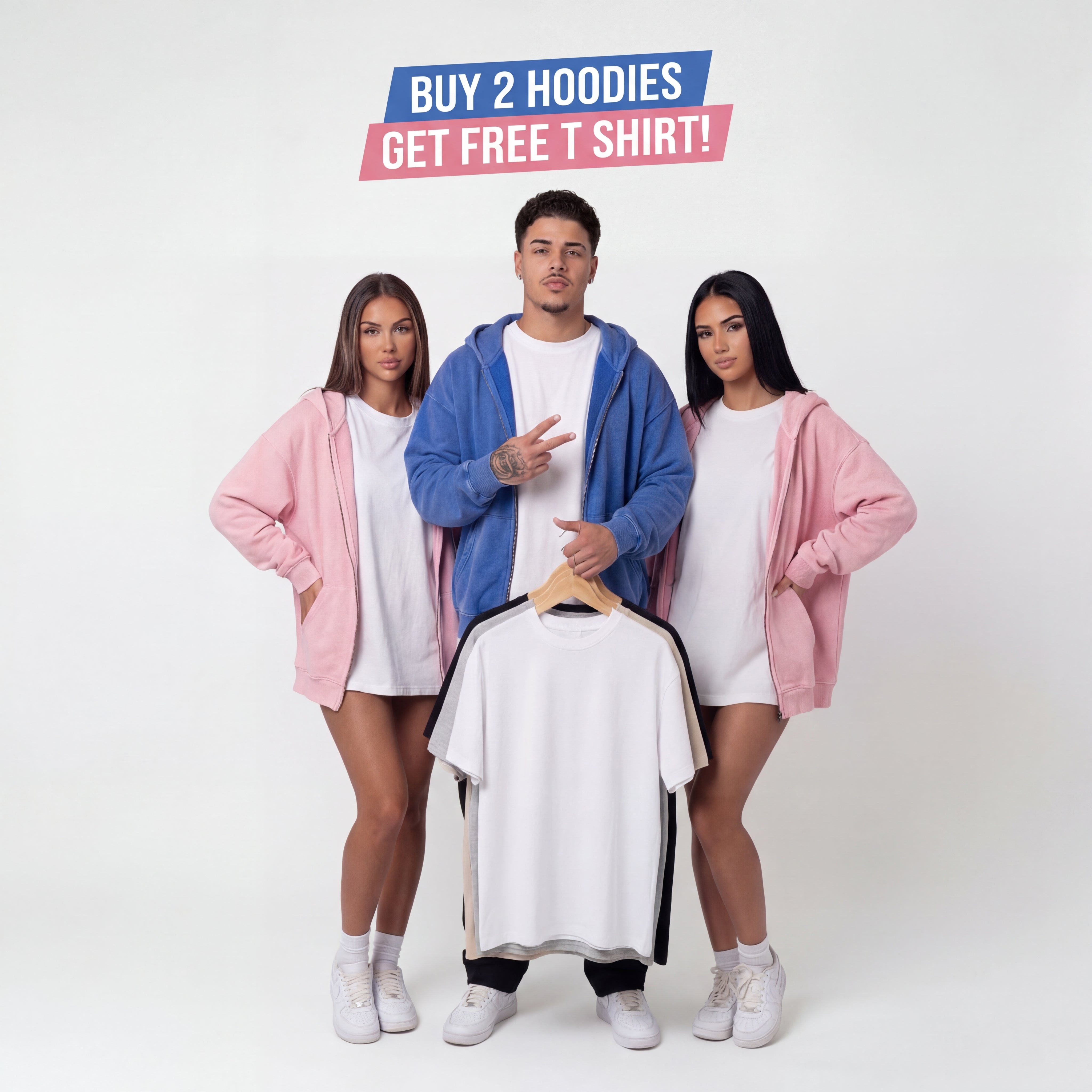 COLESICE ZIP WASH HOODIE